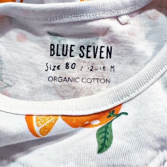 Blue Seven Mini Girls Soft Cotton Dress Size 12-18 Months - Picture 3 of 5